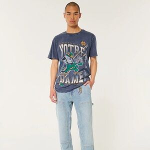 Hollister Notre Dame Fighting Irish graphic tee men’s XL